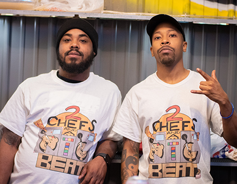 Two Chefs And A Beat_Carlos Singleton_Musical Pop-up Experience_Cleveland Two Chefs And A Beat_Carlos Singleton_Musical Pop-up Experience_Cleveland