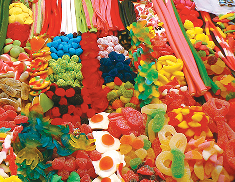 Alice's Candy, Beachwood, Ohio, Gummy Candy Assortment