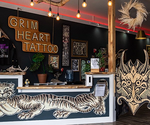 Best of Cleveland 2022 Grim Heart Tattoo