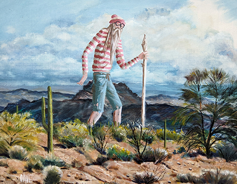 There's Waldo by DaveRuinsArt