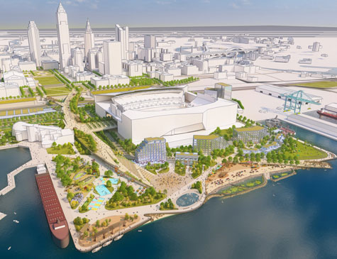 North Coast Plan, Cleveland Lakefront North Coast Plan, Cleveland Lakefront