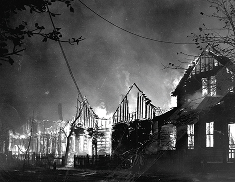 The East Ohio Gas Co. Explosion That Rocked Cleveland in 1944 Cleveland Magazine Best of Cleveland October 2023 Issue Cleveland State University Michael Schwartz Library, Special Collections