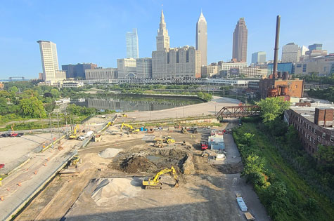 Cavs Clinic Downtown Riverfront Bedrock site