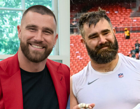 Jason and Travis Kelce Jason and Travis Kelce
