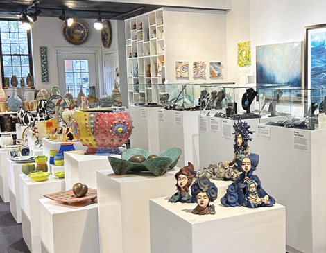 art-shop-hop-article Art on display at River Gallery