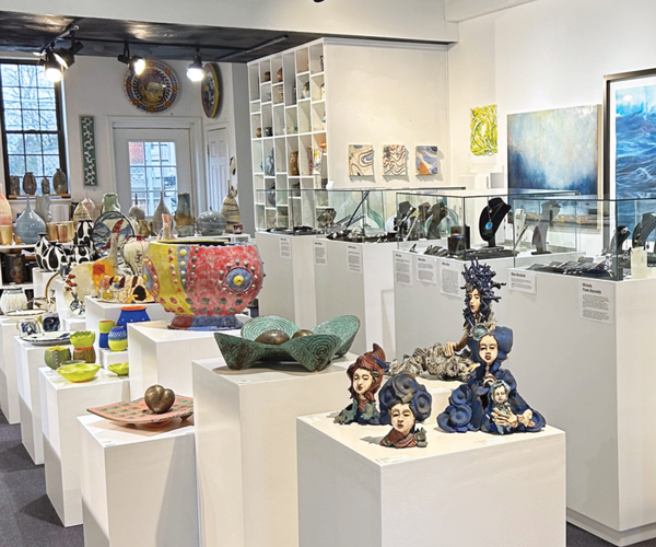 Art on display at River Gallery