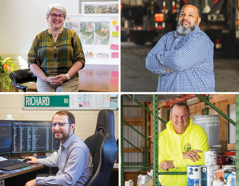 rocky-river-city-employee-feature-article A collage of city employees from Rocky River, Ohio
