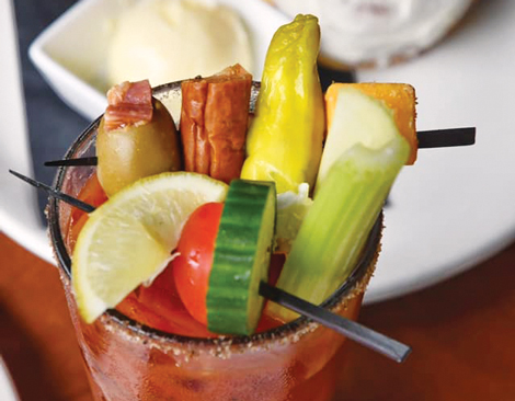 A bloody mary from Market in Rocky River