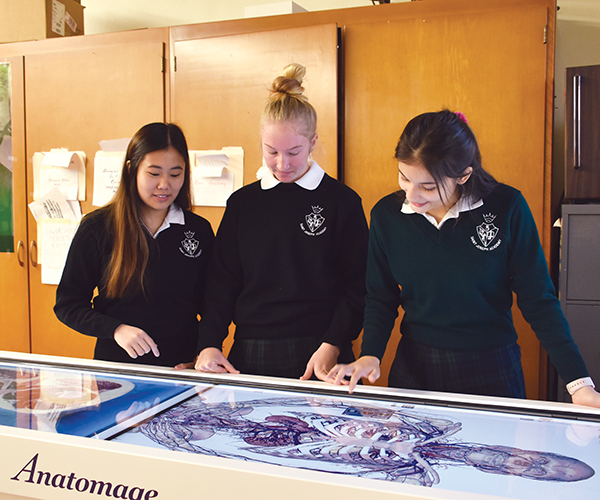 Anatomage at St. Joseph Academy