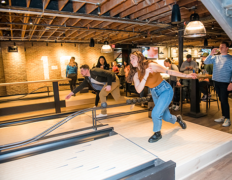 Pins Mechanical Bowling + 16-Bit Lakewood Cleveland Pins Mechanical Bowling + 16-Bit Lakewood Cleveland