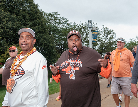 Cleveland Browns Home Opener 2023 Football Game Muni Lot 