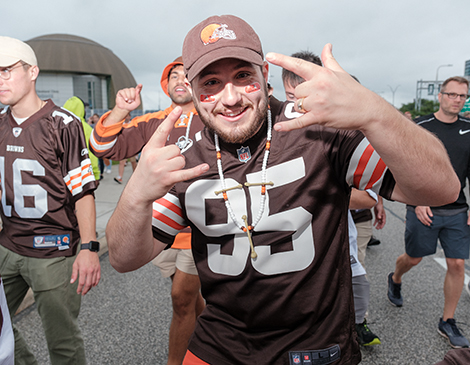 Cleveland Browns Home Opener 2023 Football Game Muni Lot 