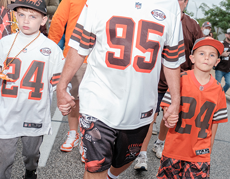 Cleveland Browns Home Opener 2023 Football Game Muni Lot 