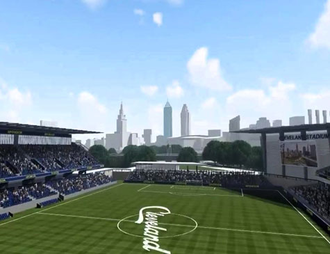 Soccer stadium RTA plaza site Cleveland Soccer stadium RTA plaza site Cleveland