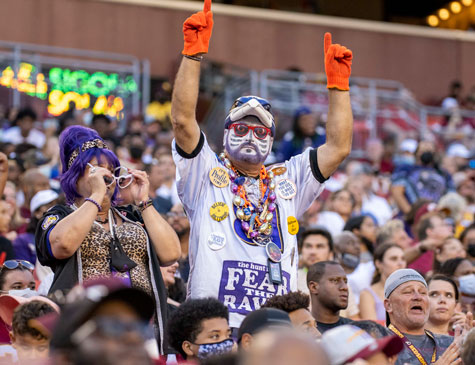 Baltimore Ravens Fans by All-Pro Reels via Flickr Baltimore Ravens Fans by All-Pro Reels via Flickr